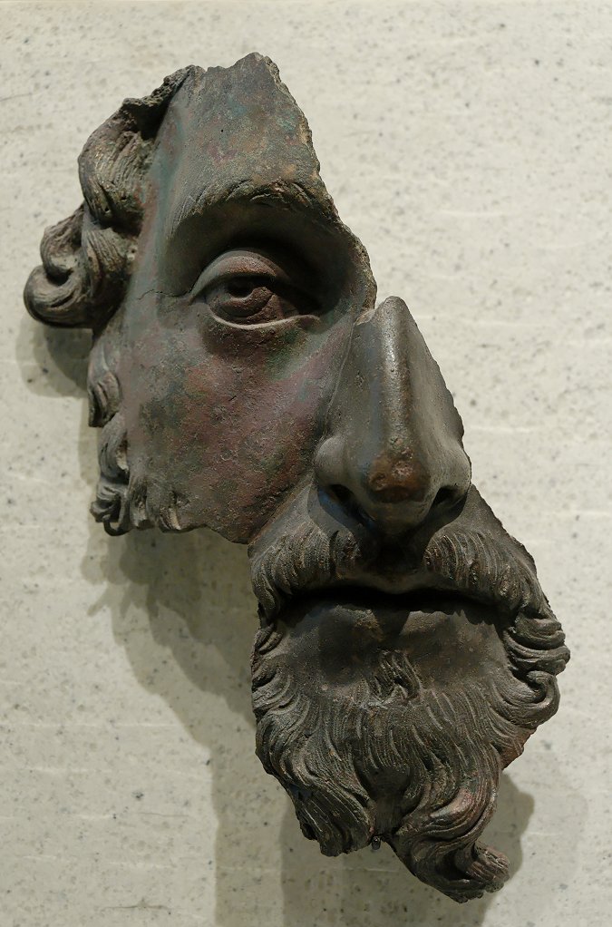 Bronzebüste von Marcus Aurelius