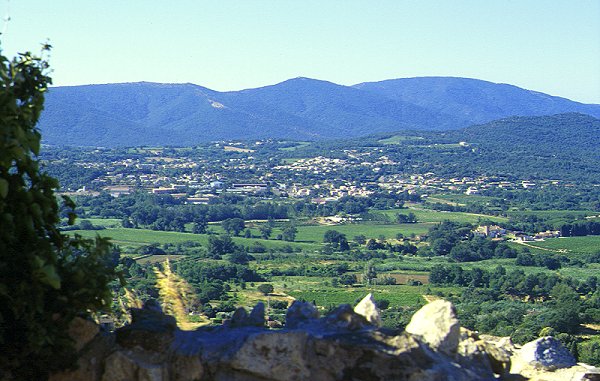 Grimaud - Blick von der Burgruine