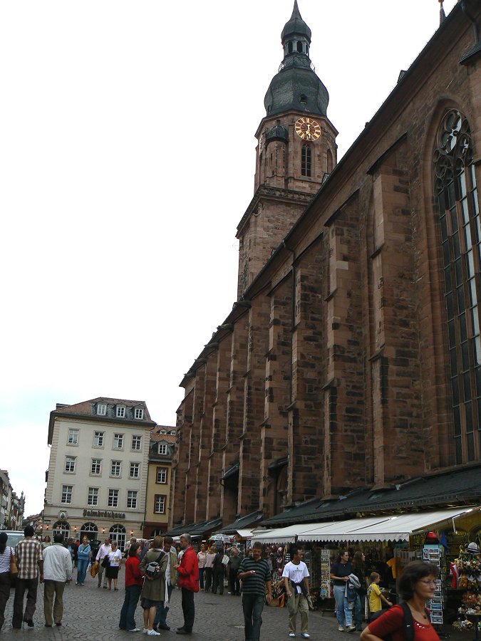 Die Heiliggeistkriche in Heidelberg