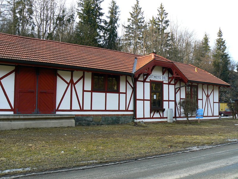 Museum im ehemaligen Bahnhof Blechschmidtenhammer