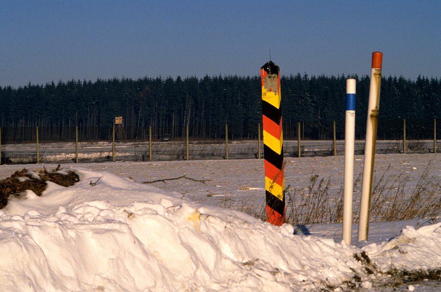 Grenze zwischen Bayern und der DDR
