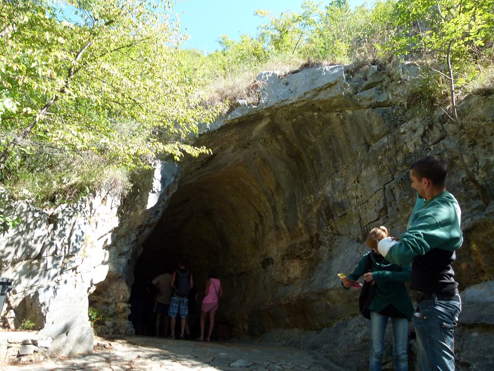 Tropfsteinhöhle Grotte di Toirano, Eingang