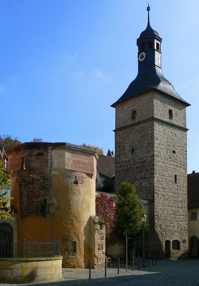 Weißer Turm in Kulmbach