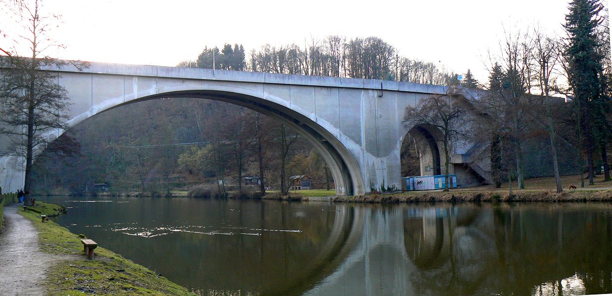 Egerbrücke in Loket (Elbogen)