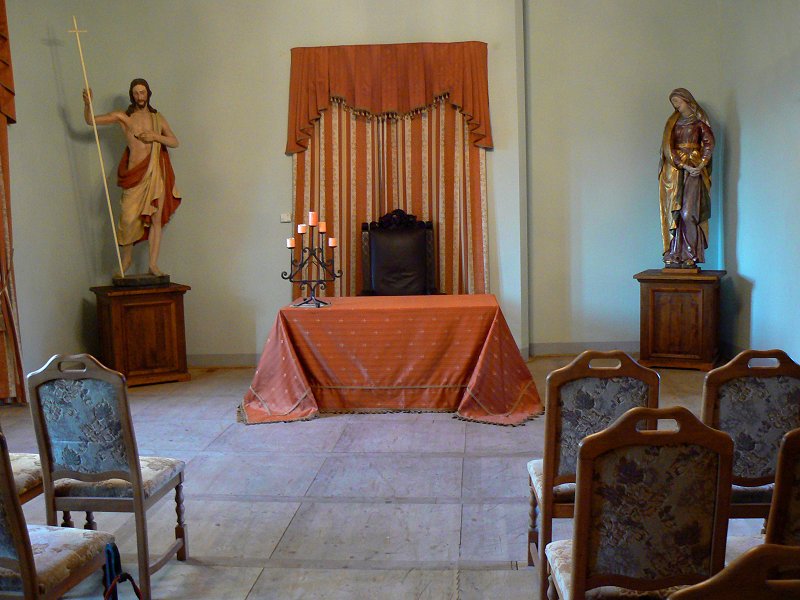 Zeremoniensaal in der Burg Loket (Elbogen)