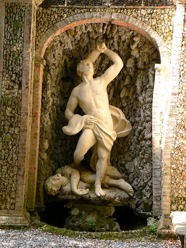 Statue von Herkules oder Herakles
