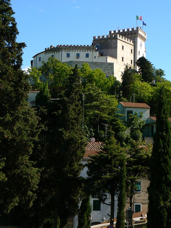 Die Festung von Rosignano