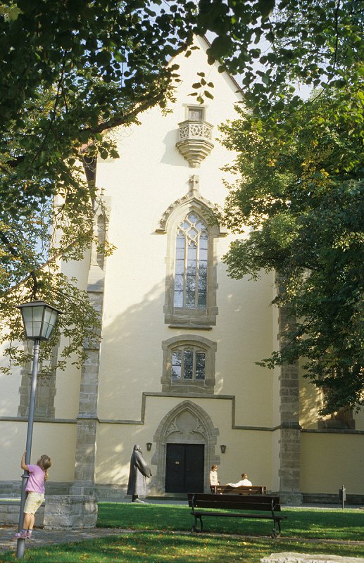 Weienburg - St. Andreas Kirche, Rckseite