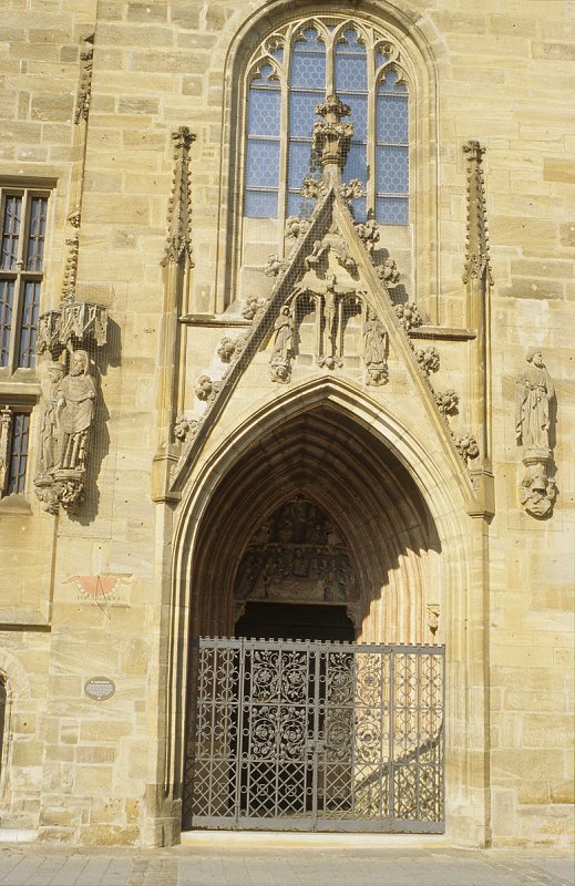 Weienburg - St. Andreas Kirche, Portal