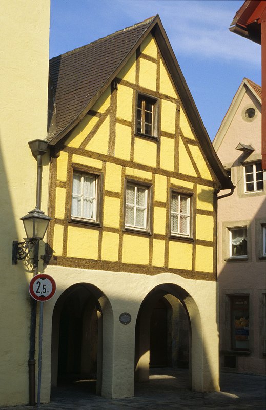 Weienburg - Fachwerkhaus beim Ellinger Tor