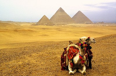Die ägyptischen Pyramiden in Gizeh