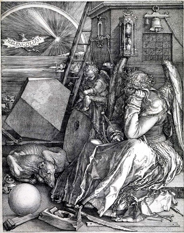 Melencolia I - Magisches Quadrat