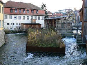 Die Regnitz in Bamberg