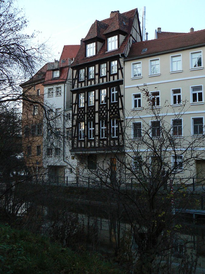 Bamberg: Gerberhäuser am Ludwig-Kanal