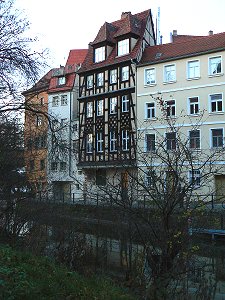 Bamberg - Gerber-Häuser am Ludwig-Kanal