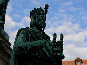 Maximiliansbrunnen Bamberg - Kaiser Heinrich II.