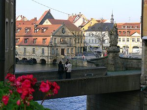 Untere Brücker mit Statue der Kaiserin Kunigunde