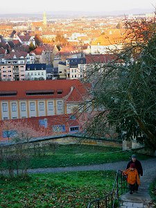 Auf dem Michaelsberg in Bamberg