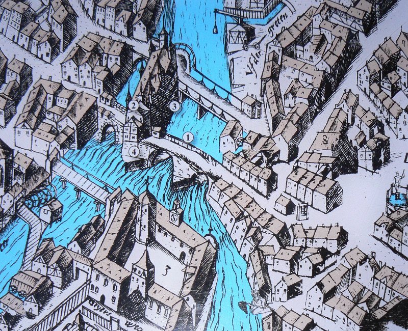 Stadtplan von Petrus Zweidler