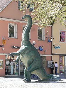 Bayreuth - Lokales Dinosaurier-Vorkommen