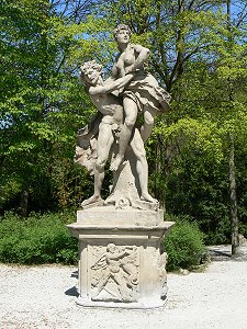 Bayreuth - Eremitage, Statue