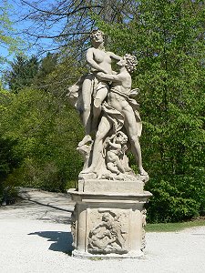 Bayreuth - Eremitage, Statue