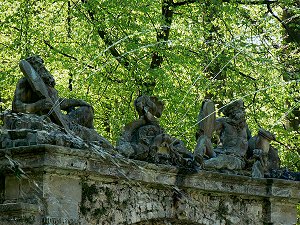 Eremitage, Wasserspiele an der Unteren Grotte