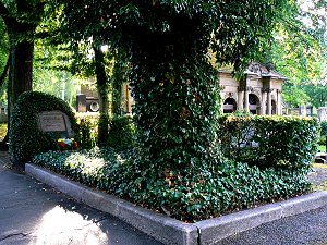 Das Grab von Jean Paul in Bayreuth