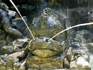 Bayreuth - Eremitage, Wasserspiele, Untere Grotte