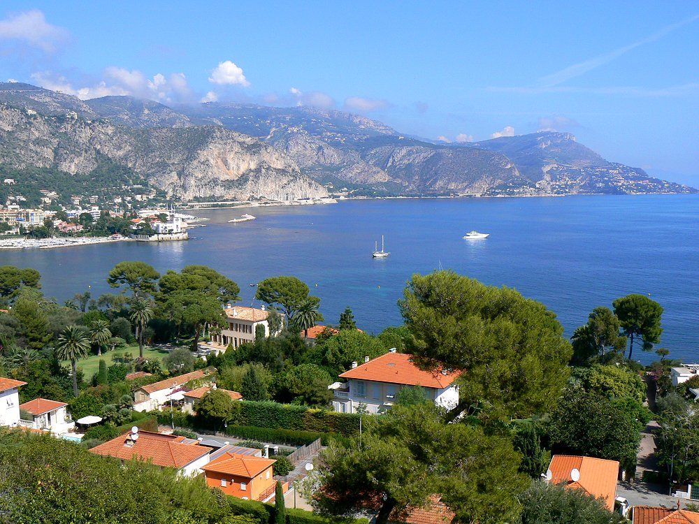 Cote d'Azur von Cap Ferrat gesehen