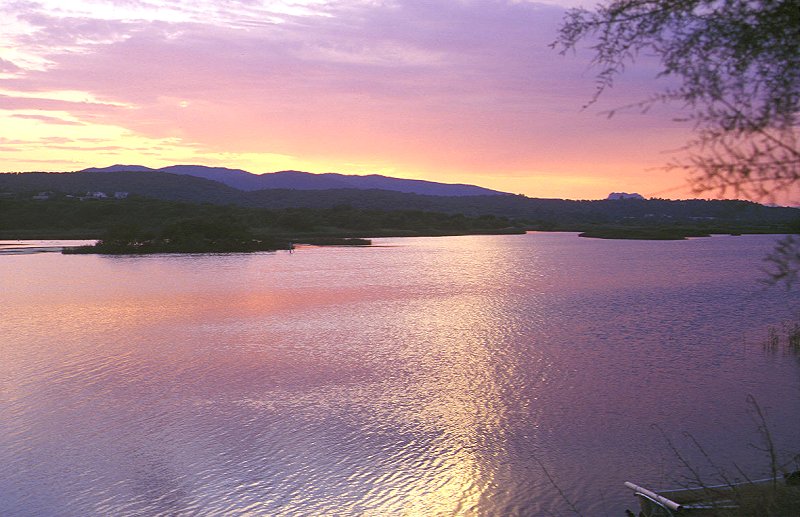 Mündungsbereich von l'Argens und l'Etang de Villepey