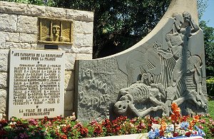 Grasse: Resistance-Denkmal