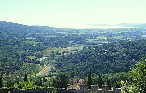 Blick von der Burgruine