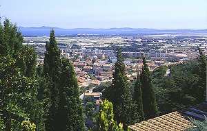 Blick über Hyeres