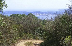 St-Tropez von der Haute Suane gesehen