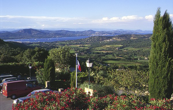 Gassin - Aussicht auf den Golf von St-Tropez