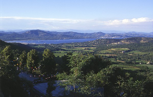 Gassin - Aussicht auf den Golf von St-Tropez