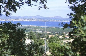 St-Raphael von St-Aygulf gesehen