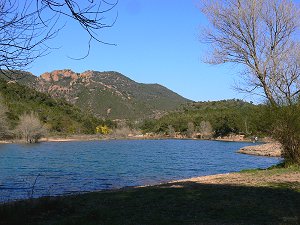 Badesee bei Agay