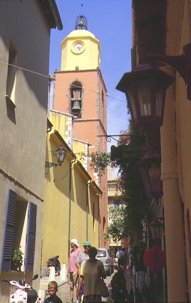 Die Kirche von Saint-Tropez