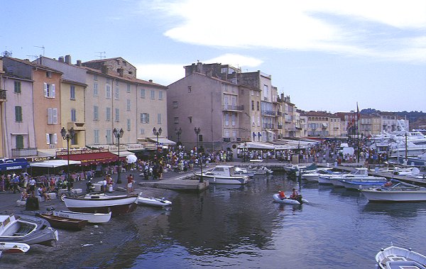 Im Hafen von Saint-Tropez