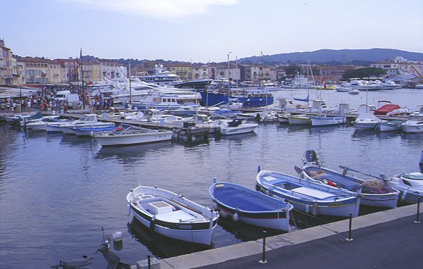 Der Hafen von Saint-Tropez