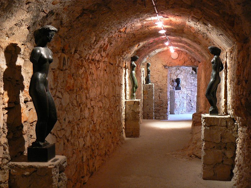 Villefranche-sur-Mer - Antoniucci Volti Museum in der Citadelle Saint-Elme