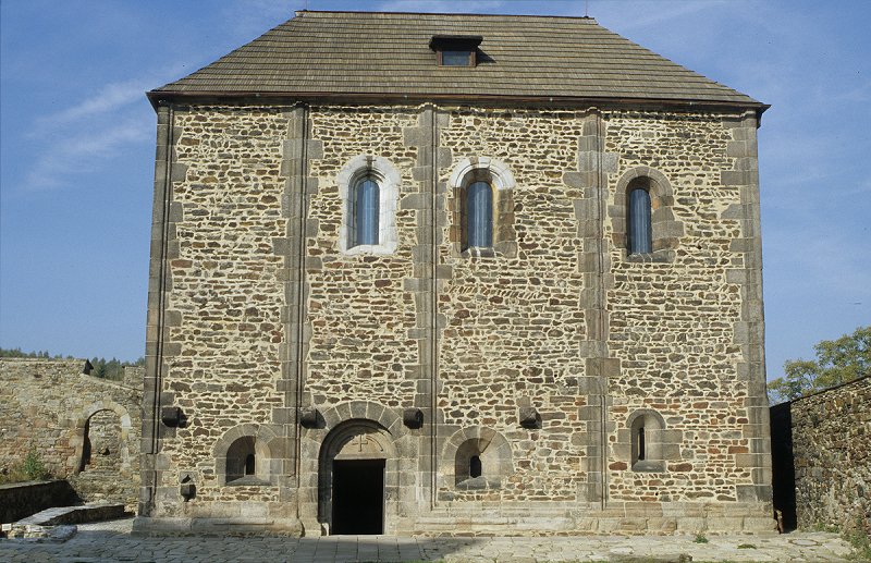 Cheb - Egerer Burg - Burgkapelle (Doppelkapelle)