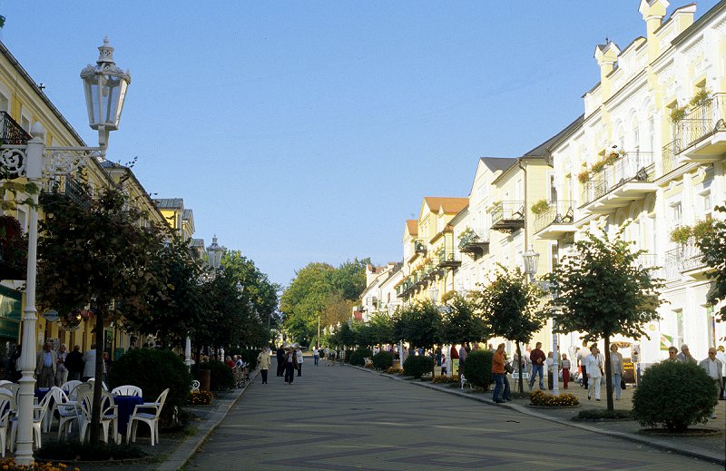 Franzensbad - Fußgängerzone Národní trída
