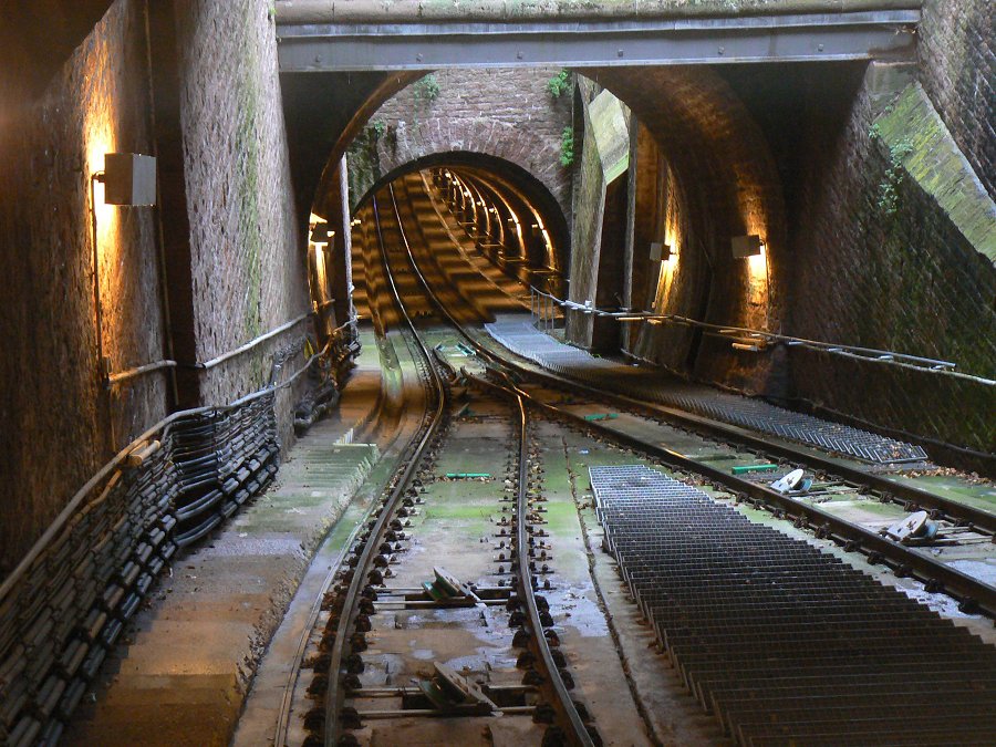 Bergbahn zur Molkenkur in Heidelberg