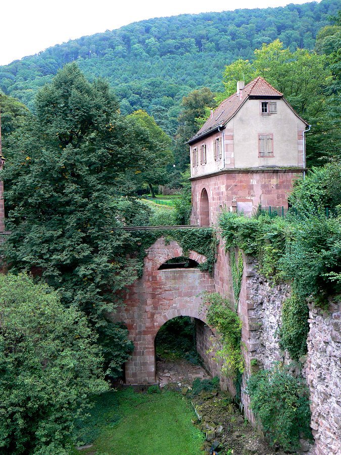 Brückenhaus des Heidelberger Schlosses