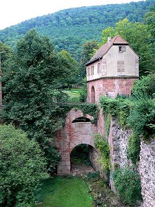 Heidelberger Schloss - Brückenhaus