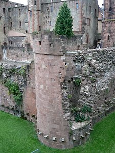 Heidelberger Schloss - Gefangenenturm