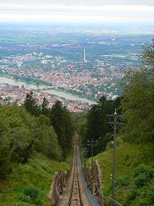 Bergbahn zum Königstuhl